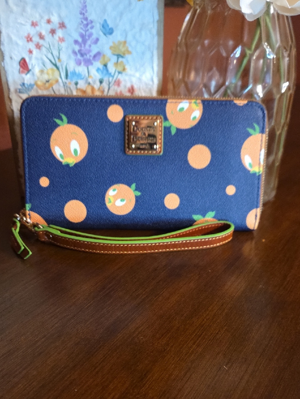 Dooney & Bourke Disney Parks Orange Bird Wallet EUC - Picture 5 of 16